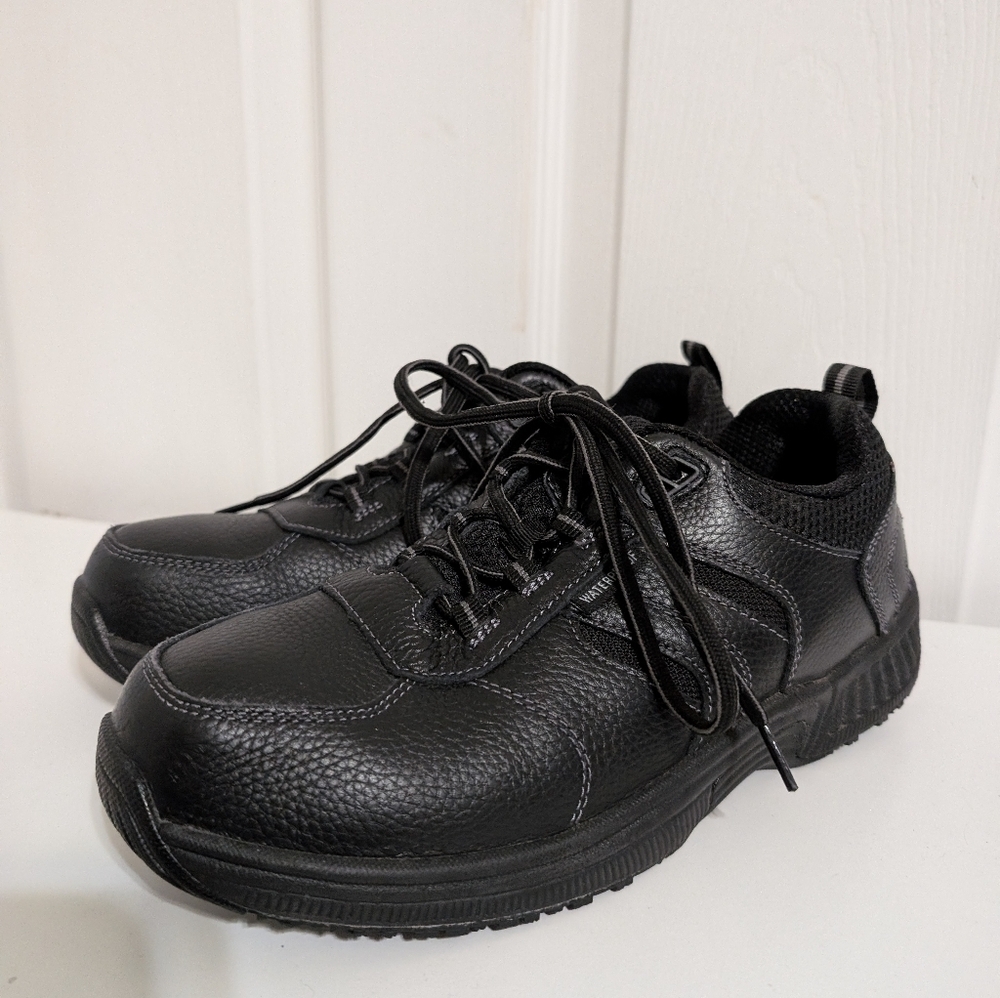 Orthofeet Womens Shoes 645 Pacific Palisades Orthotic Size 8.5 W Wide Black